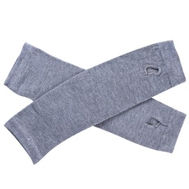 Cetornie 3 Pairs Winter Long Fingerless Gloves for Arm Warmers Fingerless Elbow Length Gloves Winter Wrist Long Gloves for Winter Outdoor Sports (Black, Dark Grey & Light Gray)