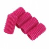 Soft Hair Rollers, Deep Pink - Medium, 5pcs Hair Curl 2ea