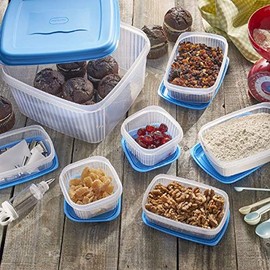 Addis 700 ml Rectangular Food saver Container, Clear