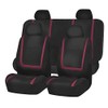 FH Group única y Plana, de Tela, Cubierta de Asiento