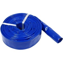 1-1/2" PVC Hose Heavy Duty Water Pump Hose with Braided Reinforcement (100-Feet)