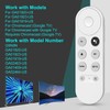 QIQIAZI Replacement Remote for Google Chromecast 4k Snow Streaming Media