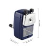 Pencil Sharpener, School Office Desktop Hand Crank Manual Sharpener for