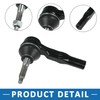 A ABSOPRO Front Outer Tie Rod End Links Suspension Steering