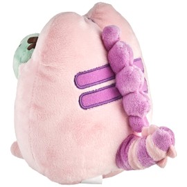 GUND Pusheenosaurus Standing with Egg, Cotton Candy, 6 in