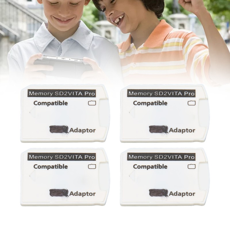 4Pcs for PSV Memory Card Adapter Micro Storage Card Adapter
