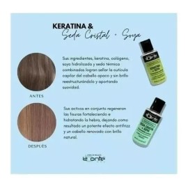 3 Pack Seda De Cristal + Soya 120ml Labonte