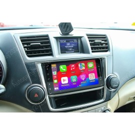 7" Apple CarPlay Android 13 Car Radio Stereo GPS For Toyota Highlander 2008-2013