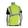 PIP PIP 302-MVGLY-XL Hi-Vis Yellow Hook & Loop X-Large Vest