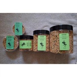 Amoma Happy Ants Assorted Variety of Seeds for Queen Ant Food - 2.3oz