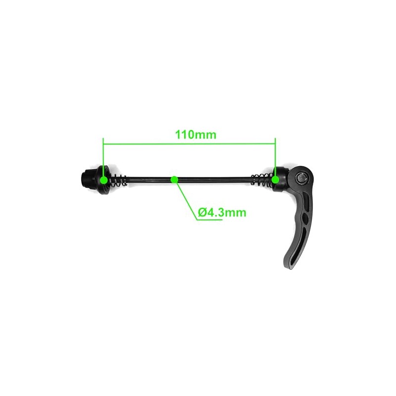 cyclingcolors Bicycle Quick Release Bicycle Front 100 mm Quick Release
