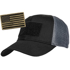 Gadsden and Culpeper 5.11 Trucker Tactical Cap & Patch Bundle - Black - Coyote USA