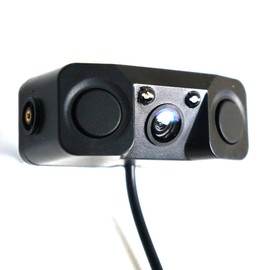C893B Rear Camera Sensor with Buzzer, LED Light, Parking W Sensor, Wide Angle 120°, Back Sensor