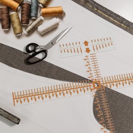 T-Shirt Alignment Ruler Guide Tool Set with Acrylic to Center Designs for Easy Make Sewing Adult Kids Children Little Boys Tee Clothing, Transparent