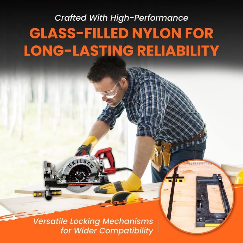 SkatePlate & SkateGuide Combo Pack - Circular Saw Rolling Accessory