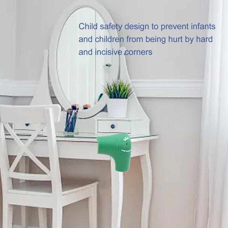 8 Pcs Corner Guards Triangular Silicone Furniture Corner Guard Table