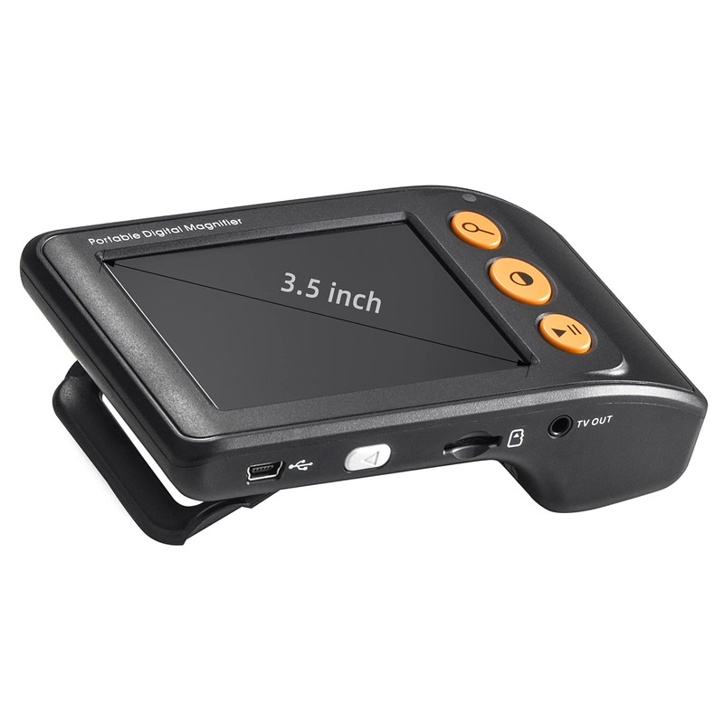 3.5 inch Portable Digital Magnifier Low Vision Reading Aid 2~25X