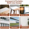 Anirun All-in-One Paint White, Touch-Up Paint for Furniture, Cabinets, Wood,