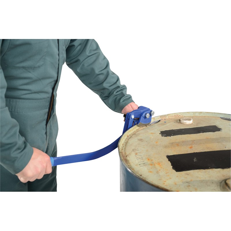 Vestil DD-10 Steel Manual Drum De Header with Blade 21