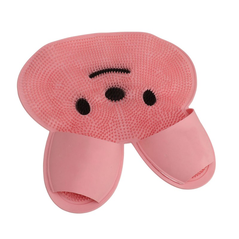 Foot Scrubber Mat Silicone Anti Slip Relieve Fatigue Remove Dead