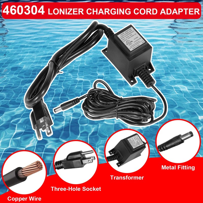 YCCOREE 4CH4002-R Pool Ionizer Chamber and 460304 Ionizer Transformer Charging