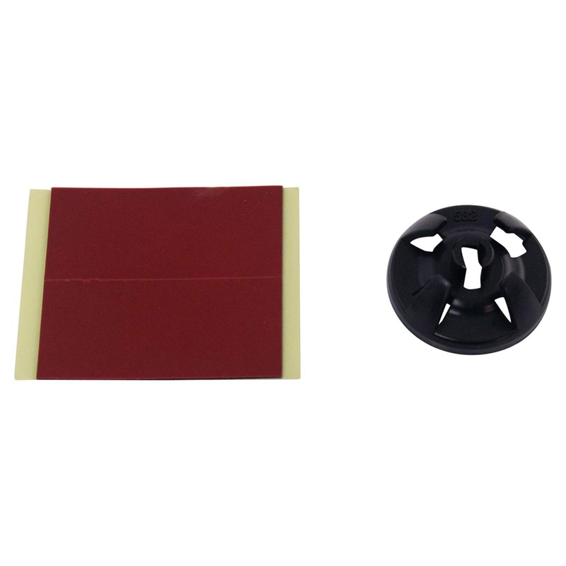 TRQ Driver Side Lower Towing Mirror Glass with Backing Plate