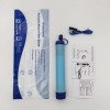 Gravity-Fed Water Bag 6L Survival Water Filter Straw w/4xWater Pouches,Emerge