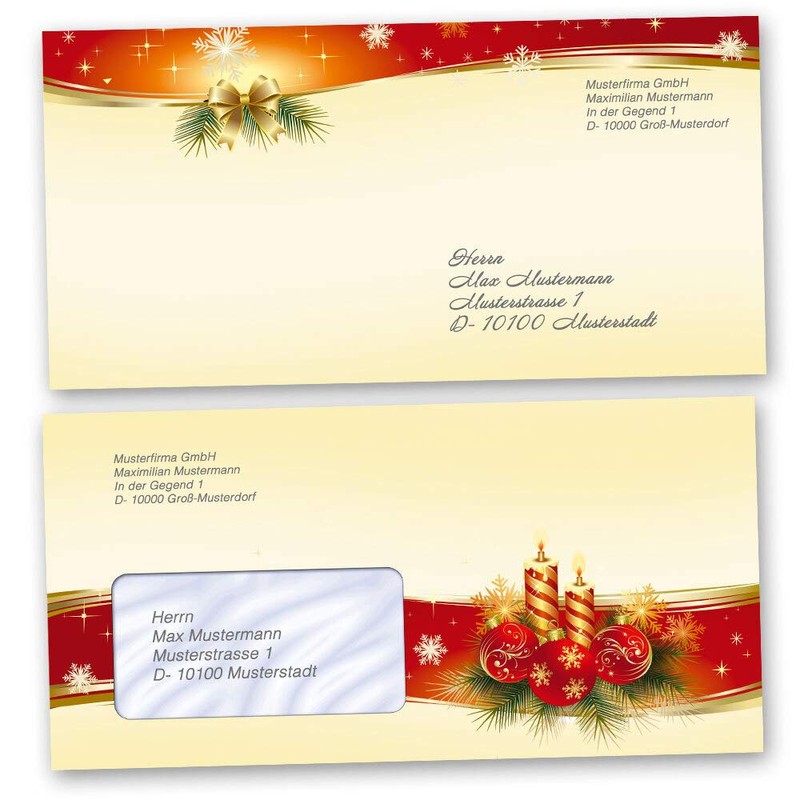 25 Envelopes Contemplative Christmas DIN C6 (162 x 114 mm)