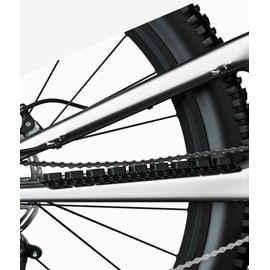 Ldouxx Mountain Bike Chainstay Protector, MTB Silicone Chain Stay Frame Guard Protect Your Bike Frame for Most Bicycle