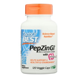 Doctors Best Doctor's Best - Pepzingi Zinc L-carnosine - 120 Vegetarian Capsules
