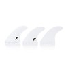 Futures F6 Thermotech Thruster Medium Surfboard Fins - White -