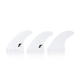 Futures F6 Thermotech Thruster Medium Surfboard Fins - White - Template Category - Neutral (all-around | versatile)