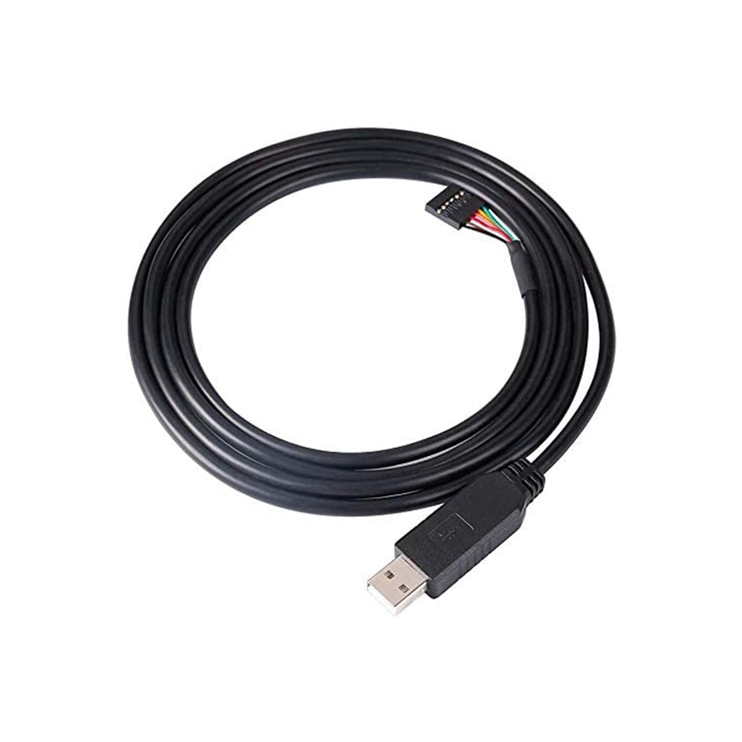 DTECH 6 Pin FTDI USB to TTL 5V Serial Converter Adapter 0.1 inch Pitch ...