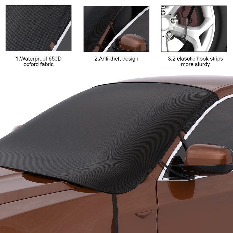 Car Windscreen Cover for Winter Snow Cover Heavy Duty Windscreen