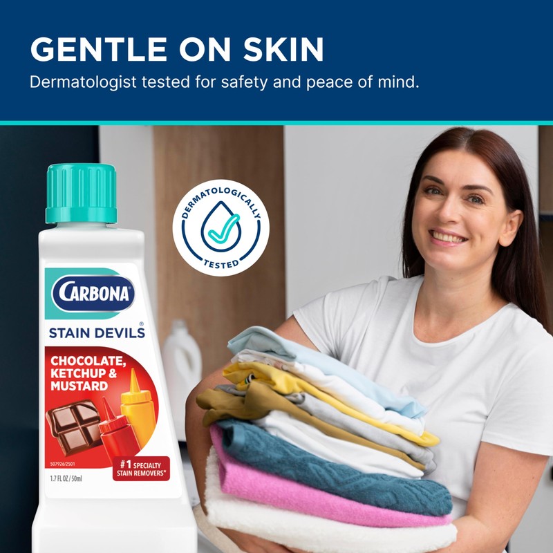 Stain Devils #2 Stain Remover, Ketchup, Mustard & Chocolate, 1.7-oz.