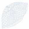 Outdoor Fly Fishing Landing Net Clear Rubber Replacement Mesh Bag(Mudium)