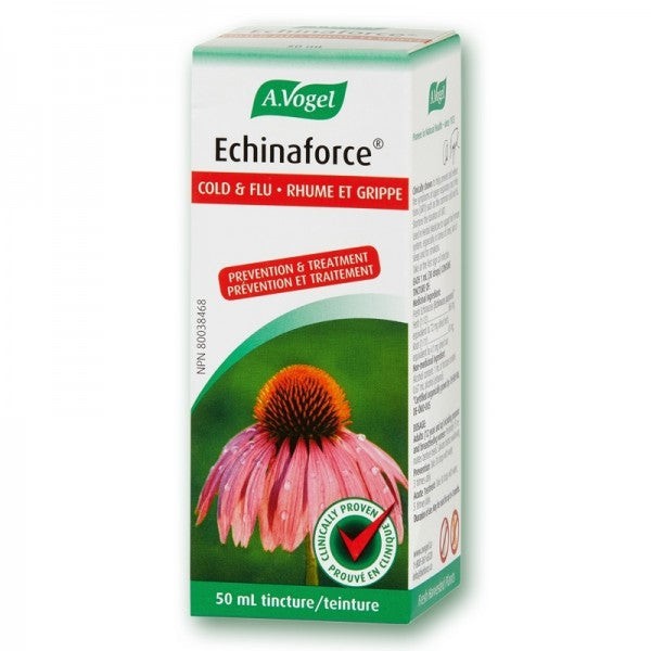 A.Vogel Echinaforce Cold & Flu Tincture, 50 mL