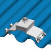 MageBracket CH Corrugated Metal Roof Mounting Racking Rib Bracket Clamp