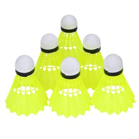 6 Unids/Set Volantes Profesionales de bádminton, Bolas de bádminton de Entrenamiento Deportivo de Nylon, Accesorio para Actividades Deportivas al Aire Libre en Interiores Juguetes Juego de Herr