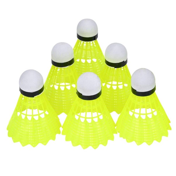6 Unids/Set Volantes Profesionales de bádminton, Bolas de bádminton de