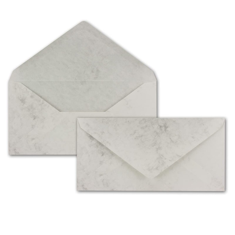 A4 Writing Paper Sets with DIN Long Envelopes, Wet Seal,