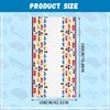 Cobee Construction Plastic Table Cloths for Parties, 70'' x 42''