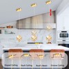 dolria Modern Crystal Chandeliers 1-Lights Pendant Lights for Kitchen Island