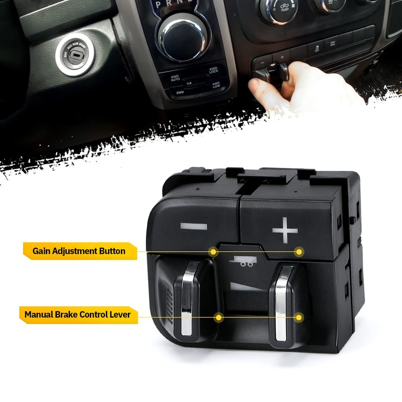 Hypertune Trailer Brake Control Module Kit for 16-18 Ram 1500