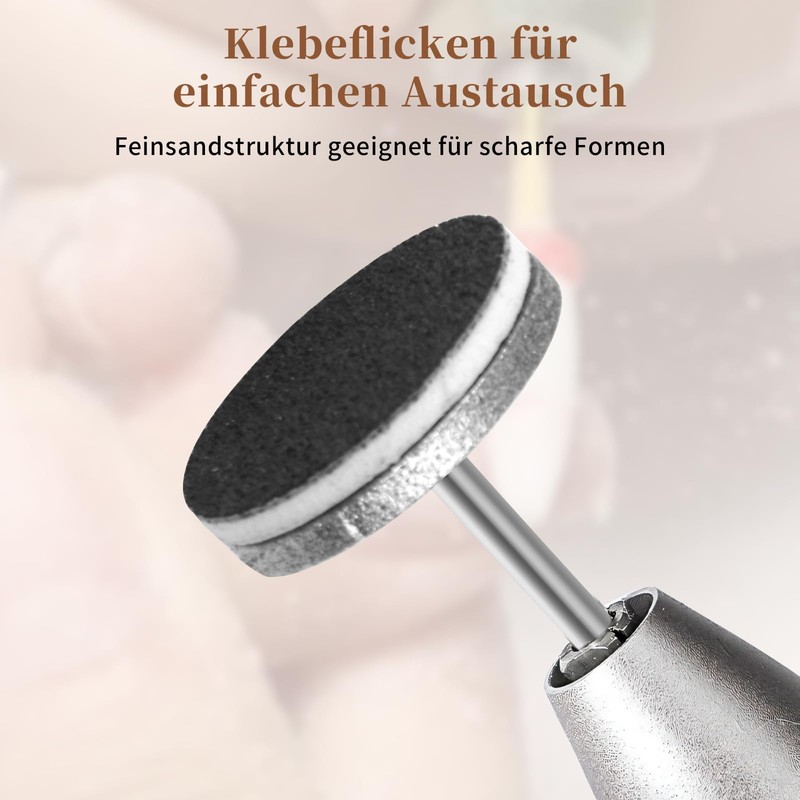 Sanding Disc Nail Drill Bits, Nail Bits for Nail Drills