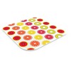 Pebbly Glass Trivet 15.8 x 0.3cm-Citrus, Multi Coloured