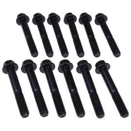 Czomoizc 3901448 3944593 Exhaust Manifold Bolts Stud Compatible with Cummins Dodge Ram 5.9/6.7L 1998-2017 394-4593 394 4593 390 1448 390-1448