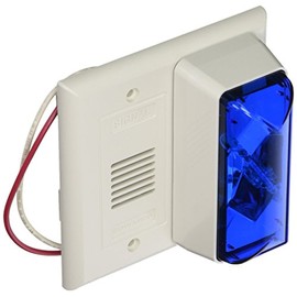 Edwards Signaling 6536B-G5 Horn/Strobe, 24VAC/Dc, Blue