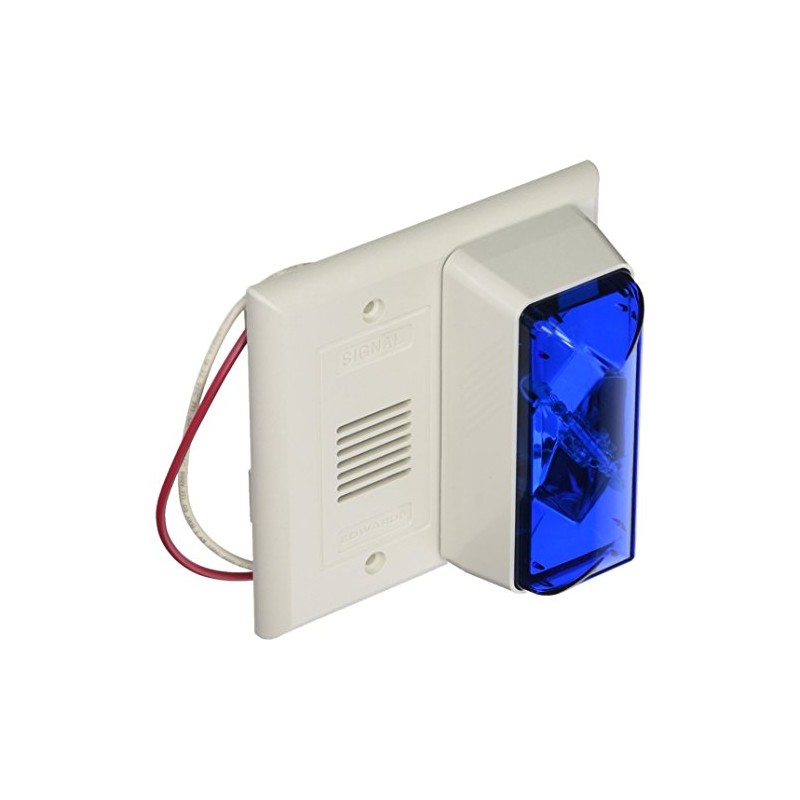 Edwards Signaling 6536B-G5 Horn/Strobe, 24VAC/Dc, Blue