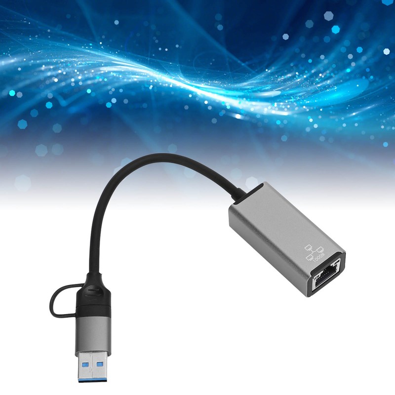 Gigabit Ethernet Adapter Professional Stable USB Network Internet Adapter for